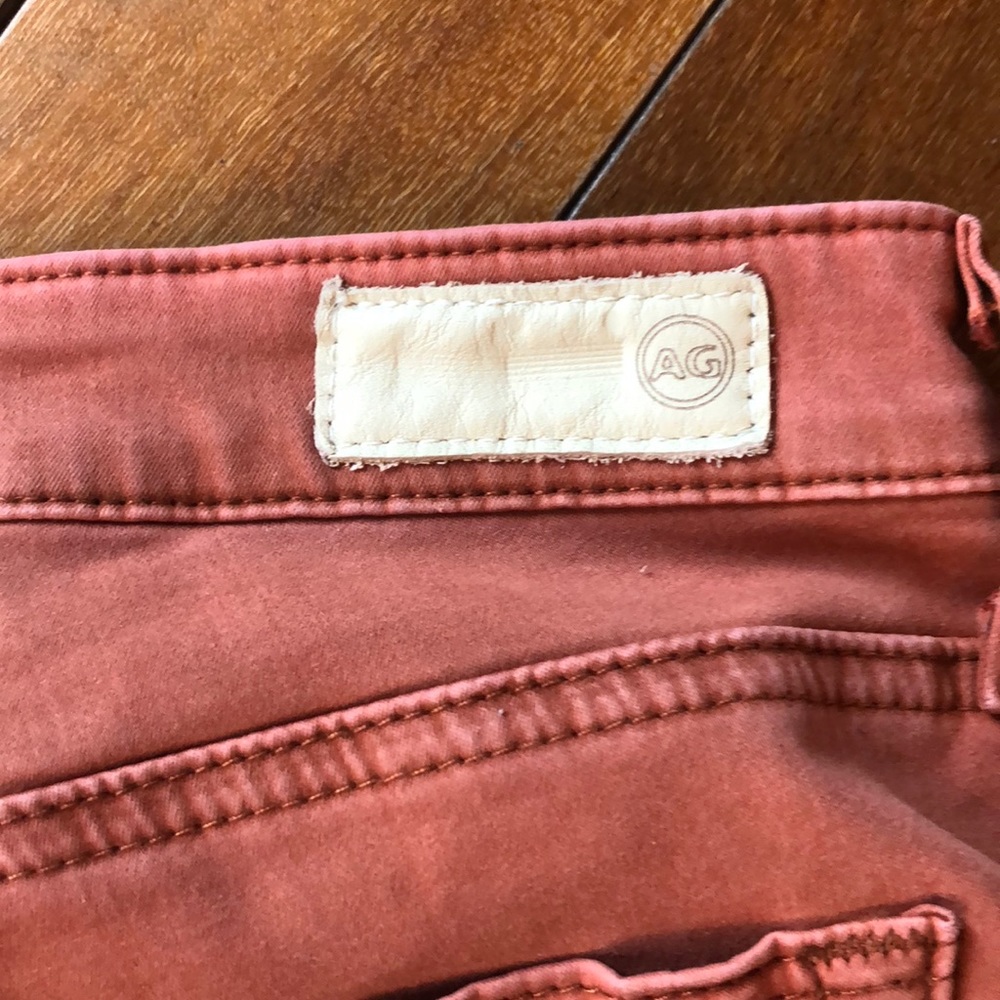Burnt orange AG - Adriano Goldschmied Pants - Picture 6 of 6